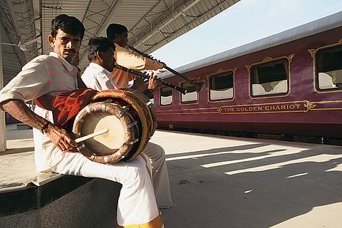 The Golden Chariot South India's first luxury train
