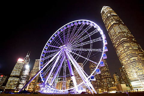 Hong Kong now has an Observation Wheel