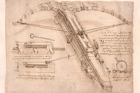 Da Vinci's crossbow