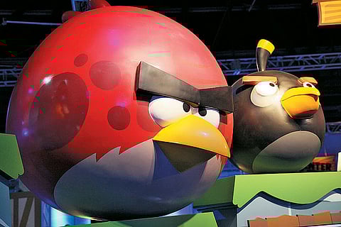 Angry Birds land first in Dubai