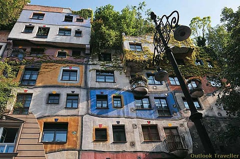 The Hundertwasserhaus in Vienna