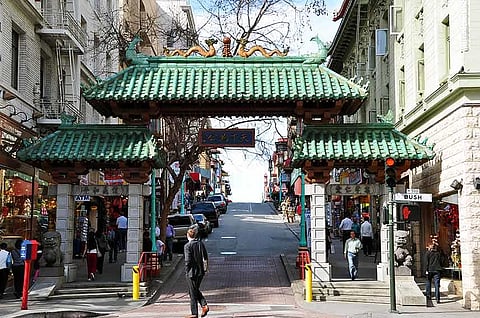 Chinatown's gateway, San Francisco