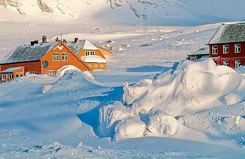 A snow-covered Finse