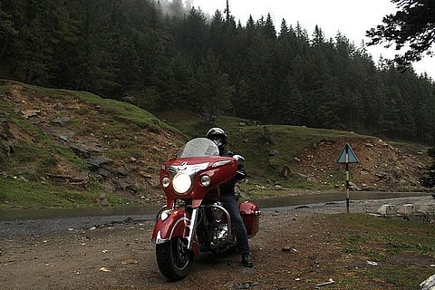 Full throttle in the Himalaya