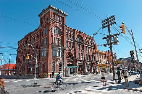 The historic Gladstone Hotel