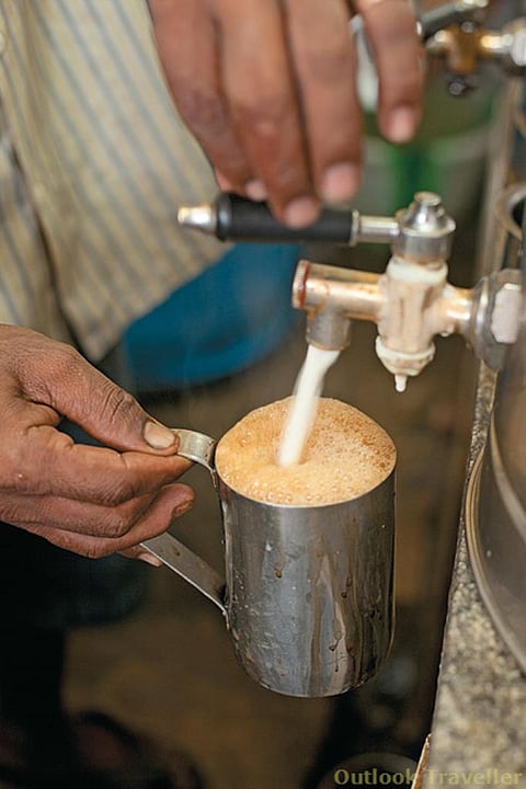 At New Visalam Coffee