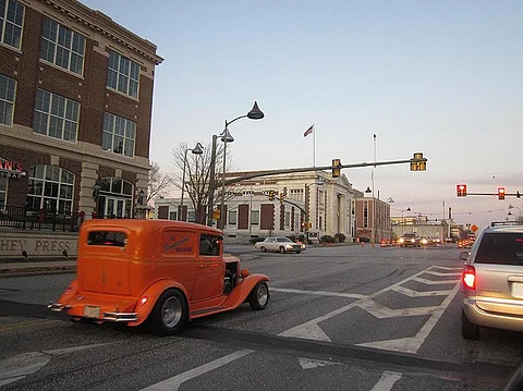 The town of Hershey in Pennsylvania, United States