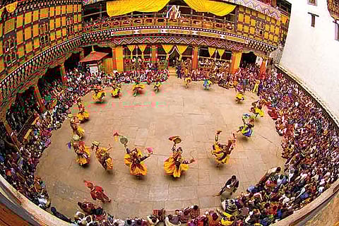 Bhutan Enter the dragon