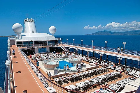 Cruise past the European countryside