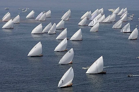 Al Gaffal Dhow Race in Dubai