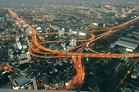 On a glitzy Bangkok trip