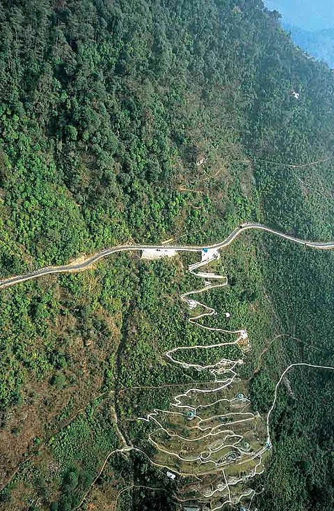 Take a helicopter ride across Sikkim