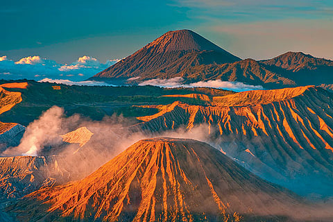 Mount Bromo in Indonesia