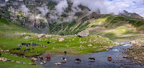 Kashmir is home to many lakes. Photo Credits Shutterstock