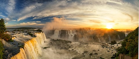 Waterfalls at Iguazu National Park