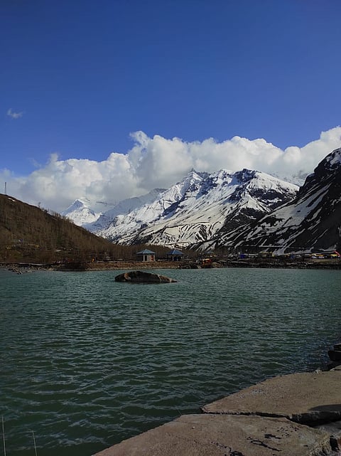 View of the Sissu Lake. Photo credits Priyanka Kapoor
