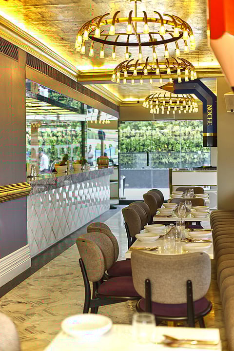Noche is a newly-opened restaurant in Delhi