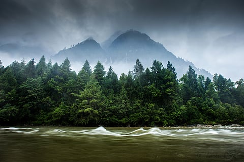 The hills of the Dibang valley, Arunachal Pradesh. Credit www.shutterstock.com / Haren Gogoi