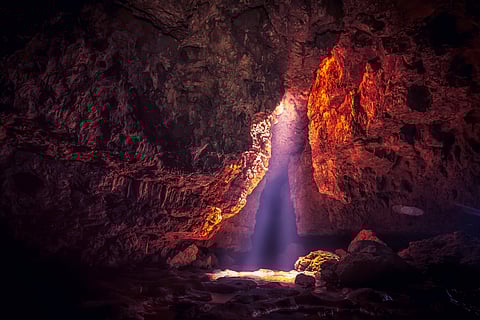 Mawmluh Cave in Cherrapunji, Meghalaya. Photo credits Shutterstock