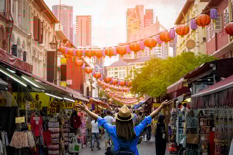Chinatown in Singapore. Photo credits Shutterstock