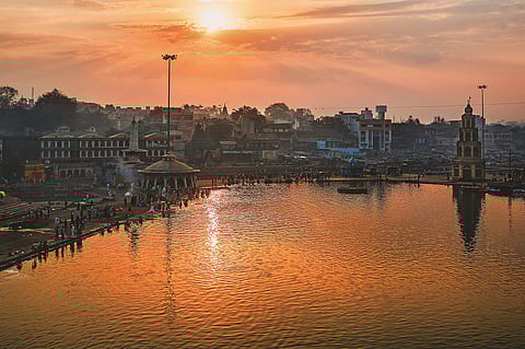 Ghats on the Godavari River
