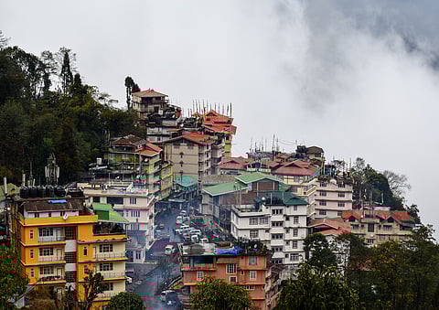 Pelling is a serene hill station in Sikkim. Photo Credit Shutterstock
