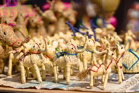 Odisha is famous for its coir handicrafts. Credit Shutterstock