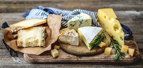 There are over 2000 varieties of cheese across the globe