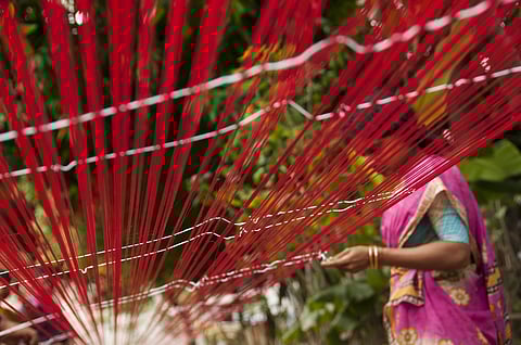 India has incredible diversity when it comes to handloom. Credit CRS PHOTO / Shutterstock.com