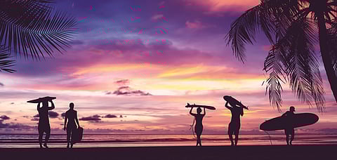 Despite a long coastline, surfing is not a popular sport in India yet