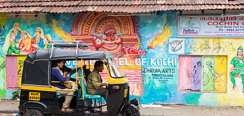 Art is everywhere in Kochi