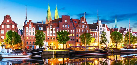 The historic city of Lubeck exudes an old world charm