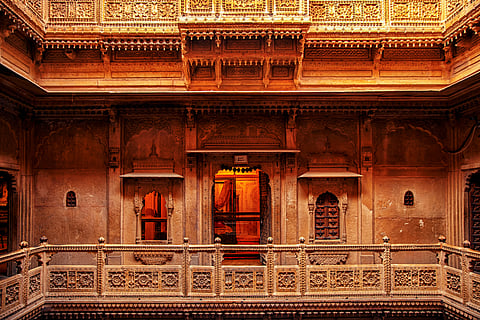 Jaisalmer is known for its stunning havelis as much as its fort. Credit Emdadul Hoque Topu / Shutterstock.com