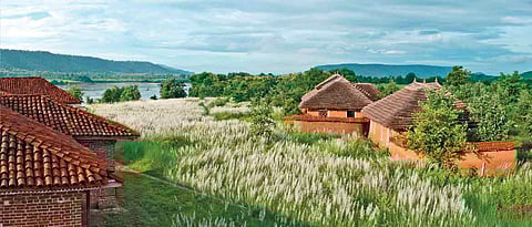 The bucolic environs of the Sarai at Toria