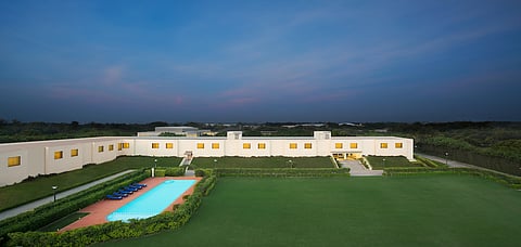 The pool at the property