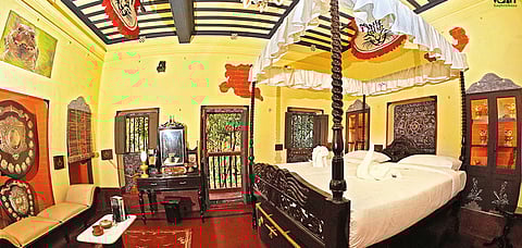 Interiors of the Baghrol Basa Homestay