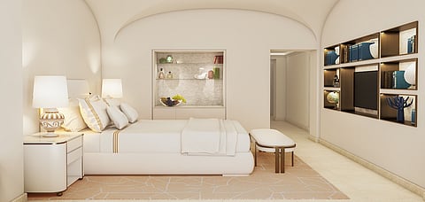 Inside one of the rooms at the property