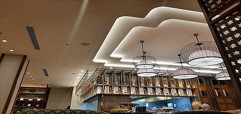 Interactive buffets and global cuisines are on offer at the restaurant