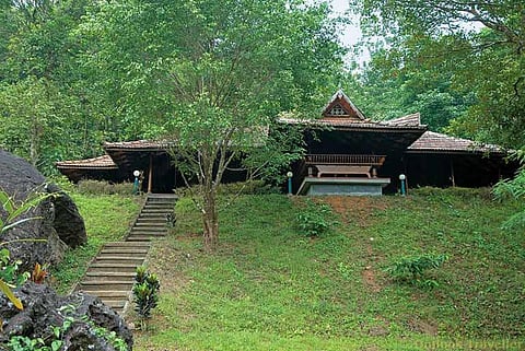 Traditional homes at Rain Country Resort