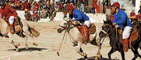 Ladakh A Game of Polo in Leh