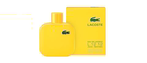 Travel Gear Eau de Lacoste L.12.12 Yellow