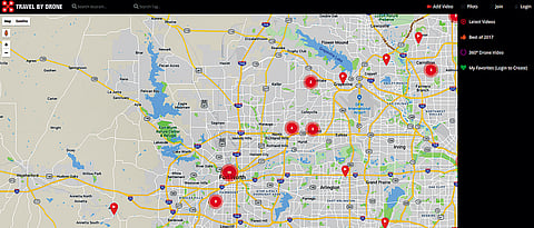Travel by Drone gives a bird's-eye view of the world