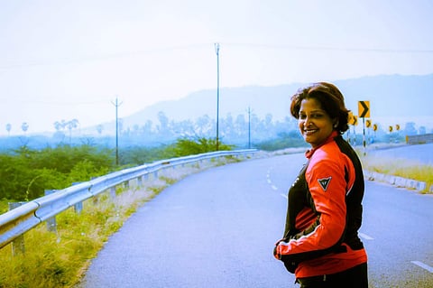 Archana Timmaraju is India's first female deaf biker