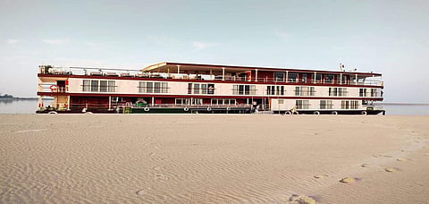 The exterior of the ABN Charaidew II