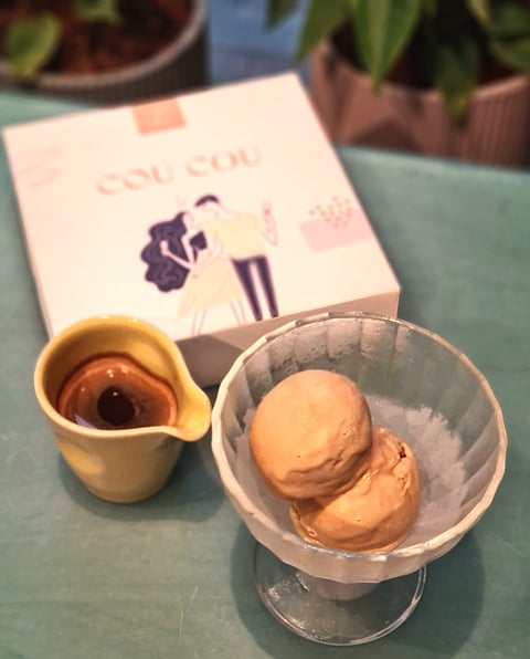 Affogato Double Coffee