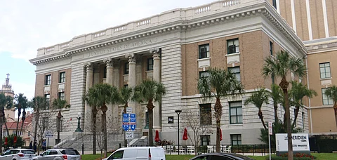 Exterior of the Le Meridien Tampa Hotel