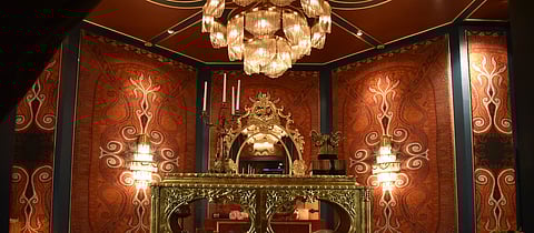 Apartment 9, one of the exhibits at the event