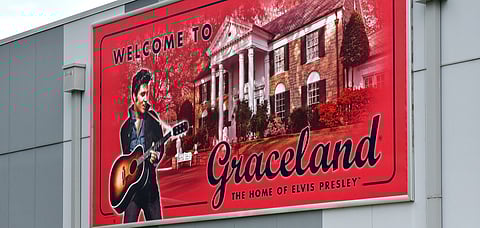 Entrance to the Graceland Tour, Memphis