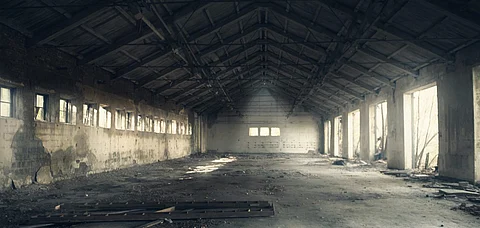 Representative Image Interiors of abandoned building
