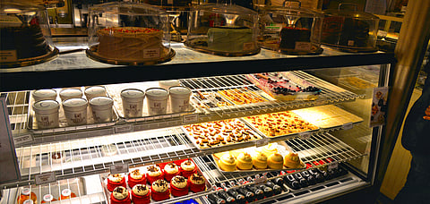 Interiors of Magnolia Bakery
